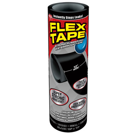 FLEX TAPE FLEX TAPE BLACK 12""X10' TFSBLKR1210